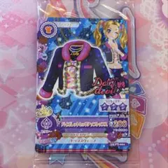 【非売品】アイカツカード バイオレットセットアップコーデ 3枚セット 良品