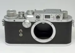 リザード型押しベージュ革仕立てのバルナック Leica III G リザード型押しベージュ革仕立てのバルナック Leica III G