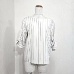 23区 麻ブラウス38 リボン&ボウタイ - メルカリ