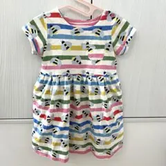 MiniBoden 半袖ワンピース　2-3Y 98cmのサムネイル