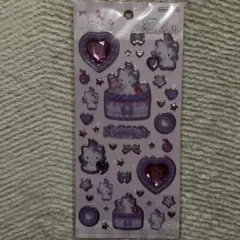 【即日発送】　サンリオ　キラキラジュエルシール　チャーミーキティ