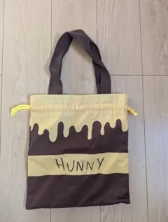 バースデイくまのプーさん 巾着トートバッグのサムネイル