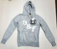 Abercrombie & Fitch グレー パーカー S