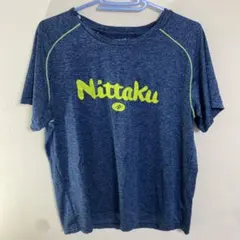 Nittaku ネイビー Tシャツ Mサイズ