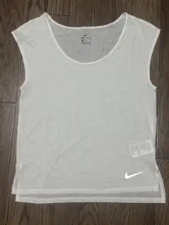 Nike ドライフィット タンクトップ ホワイト