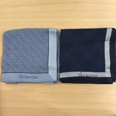 カルバンクライン　メンズハンカチ　2枚セット