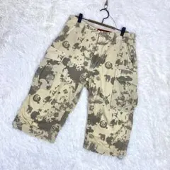 『波達』ナミタツ (M) 和柄 ミリタリー カーゴハーフパンツのサムネイル