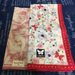 新品・未使用HM＆Margaret Howellハンカチ２枚セット
