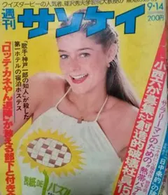 【昭和レトロ】週刊誌 週刊サンケイ 1978(昭和53)９・14