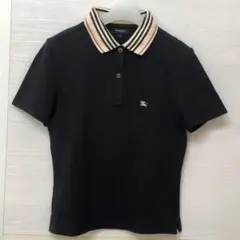 BURBERRY LONDON ポロシャツ チェック襟 S - メルカリ