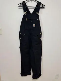 Carhartt オーバーオール ブラックのサムネイル