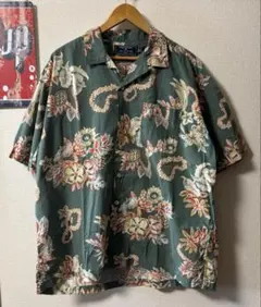 ナイジェルケーボン オープンカラーシャツ ビハールマンゴー レーヨン