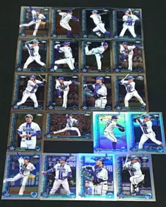 topps chorom DeNAベイスターズ ベース リフラクター 20枚