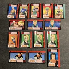 ドラゴンボールZ カードダス15枚セット　人造人間13〜17号　当時物