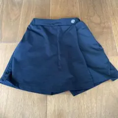 DRC ブランシェス　黒 キュロットスカート130サイズ