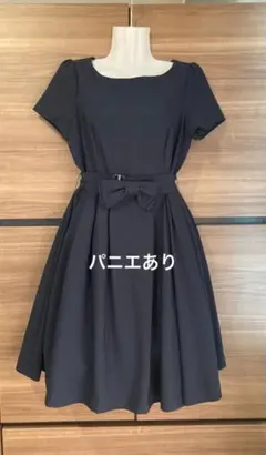 RUIRUE パニエ付き膝丈ドレス