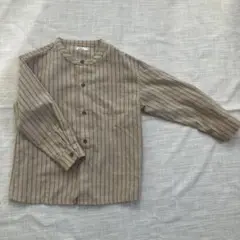 ペアマノン　ストライプシャツ　130