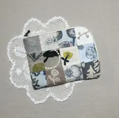 ハンドメイド ミナペルホネン skip スキップ トートバッグ ハンドメイド トートバッグ（ミナペルホネン skip好きの方に