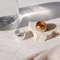 Soierie Bulb ring ソワリー バルブリング silver