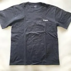 x-girl メンズ 黒 Tシャツ Lサイズ 口紅デザイン