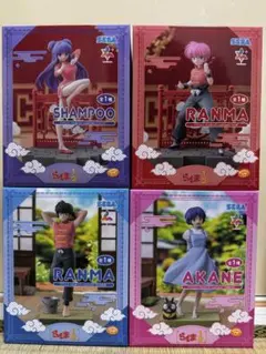 らんま1/2 Luminasta フィギュア　４種セット