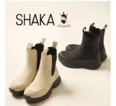SHAKA TREKサイドゴアブーツ BLACK 新品未使用！