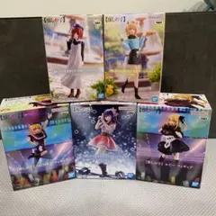 推しの子　フィギュア５点セット　有馬かな　ルビー　MEMちょ　アイ