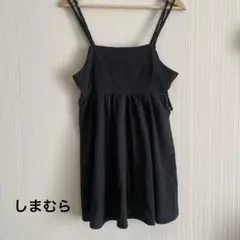 【しまむら】キャミソールビスチェ(黒)