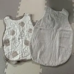 ガーゼスリーパー 2枚セット 50-80cm