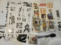 NANA CHML コラボ限定 キーホルダー とシール特典セット 矢沢あい