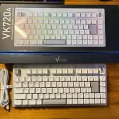 ELECOM VK720A 75% 日本語配列 キーボード