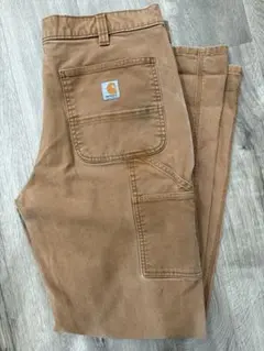 Carhartt ペインターパンツ ブラウン ダック地 ワークパンツ