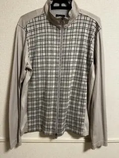 Men's Bigi チェック柄 ジップアップジャケット