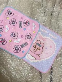 おぱんちゅうさぎ　ハンカチ　ガチャガチャ
