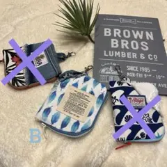 NO.380☻Hawaiian ×Denimミニポーチ