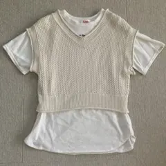 【ピンクラテ】レイヤースタイルTシャツ