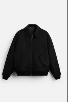 【ZARA】 フェイクスエードボンバージャケット　MA-1はダウンよりかっこいい