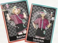 東京リベンジャーズ 東リベ プリカフェ ダイナー ポストカード 佐野 黒川①