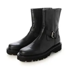 卑弥呼 ヒミコ　トラックソールエンジニアブーツ　ブラック　22.5