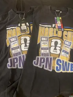 ワールドカップ 日本vsスウェーデン マッチデイTシャツ(Lサイズ