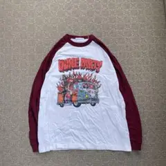 Y2K raglan sleeve shirt ラグラン シャツ アメカジ N
