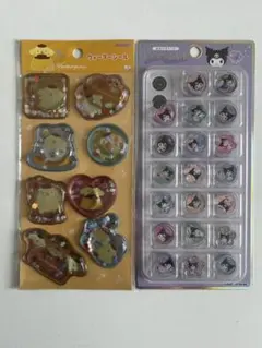 おはじきシール　ウォーターシール　サンリオ　正規品