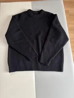 gu ブラッシーニットクルーネックセーター