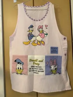 ドナルドとデイジー 保育士エプロン