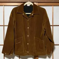 Champion チャンピオン コーデュロイ ジャケット ブラウン M