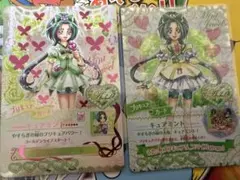 プリキュア　ドリームライブ　キュアミント プリキュアカード　MR 2枚