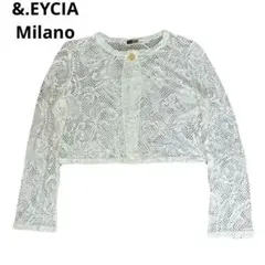 &.EYCIA Milano アンドリシア　レース編みカーディガンのサムネイル