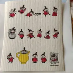 エコンフォートハウスのスポンジワイプ　ムーミン　リトルミイがいっぱい