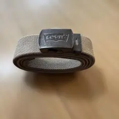 Levi's ベージュ キャンバス ベルト