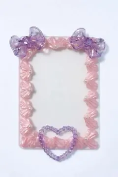 トレカデコ　ピンク×パープル　ホイップデコ